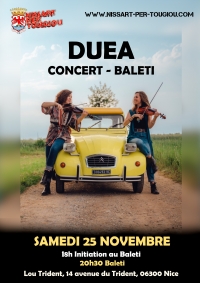 25 novembre 2023 : Concert Baleti DUEA